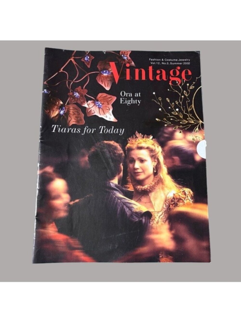 Vintage Fashion & Costume Jewelry Magazine Summer 2002 Vol 12 #3 Tiaras Bangles